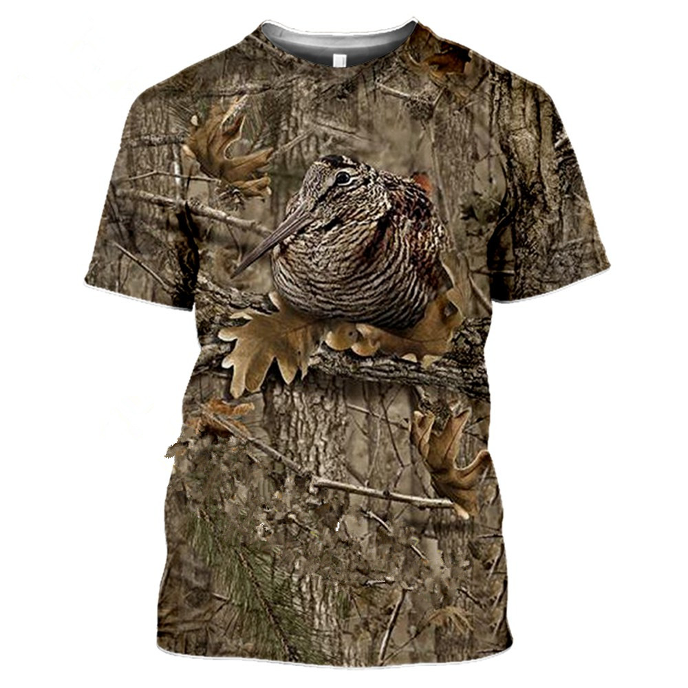 Outdoor Hunting T Shirts - الصيف عادية تي شيرت رجالي موضة