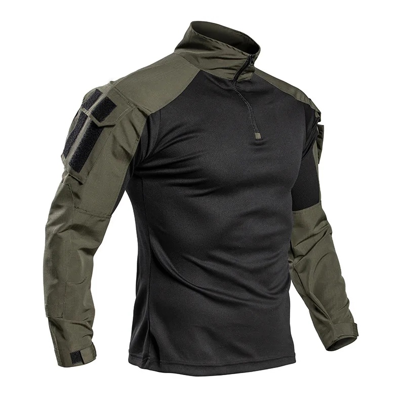 Outdoor Hunting T Shirts - قميص صيفي طويل الأكمام بتصميم تمويه