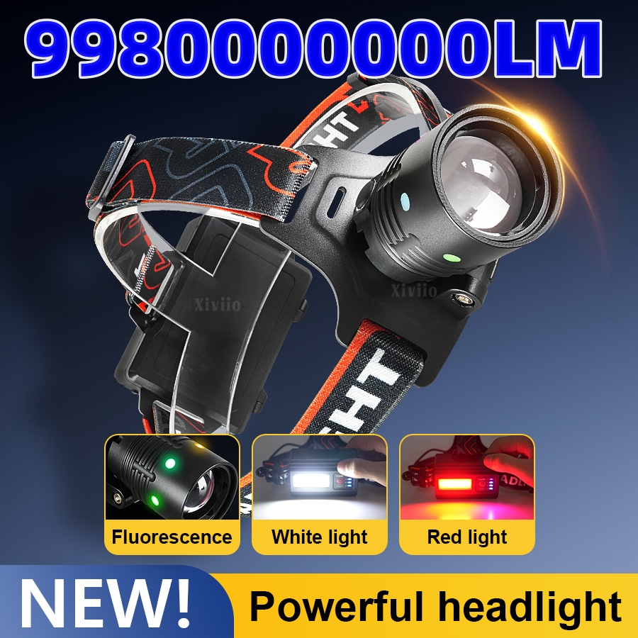 Headlamp Tactical Bright - أحدث مصابيح أمامية فائقة السطوع وعالية
