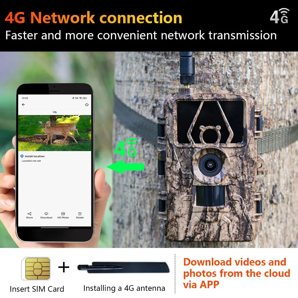 Outdoor Hunting House - Pr801 4G شبكة مراقبة الصيد كاميرا