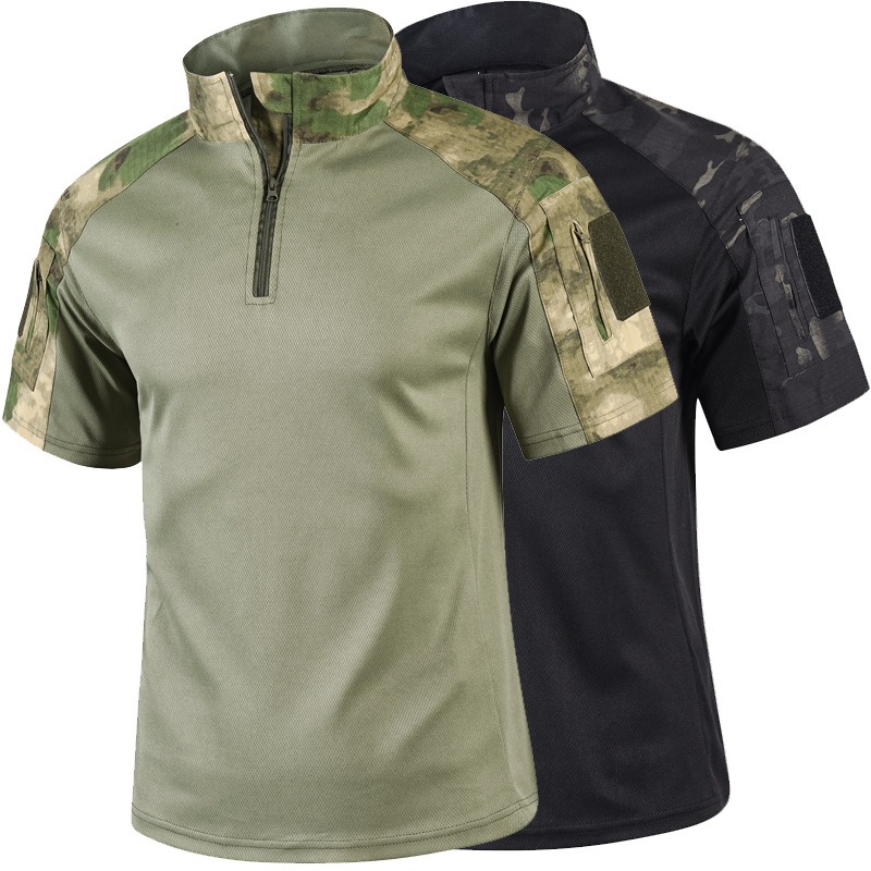 قميص تكتيكي صيفي للرجال بنمط ا - مراجعة Outdoor Hunting T Shirts وسعره