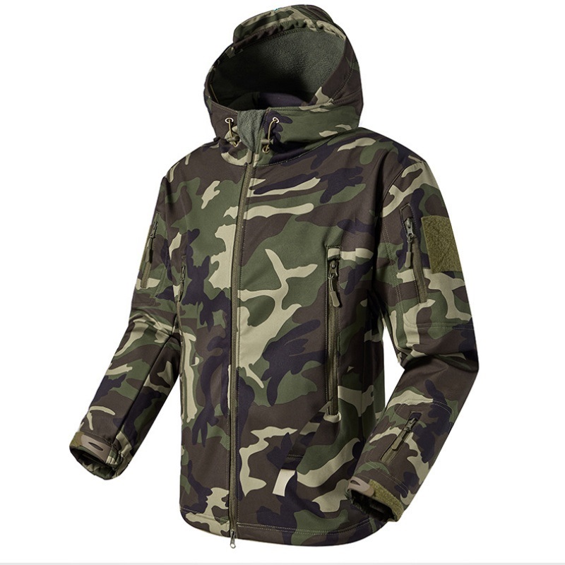 جاكيت رجالي مموه مقاوم للماء 2 - مراجعة Outdoor Hunting Hoodie وسعره