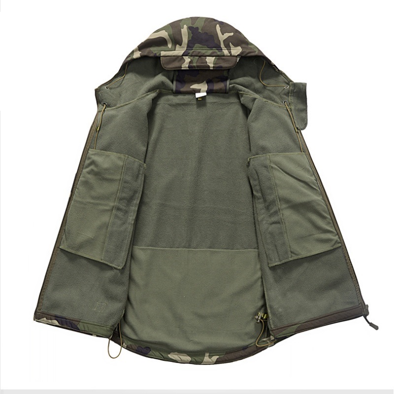 جاكيت رجالي مموه مقاوم للماء 2 - مراجعة Outdoor Hunting Hoodie وسعره