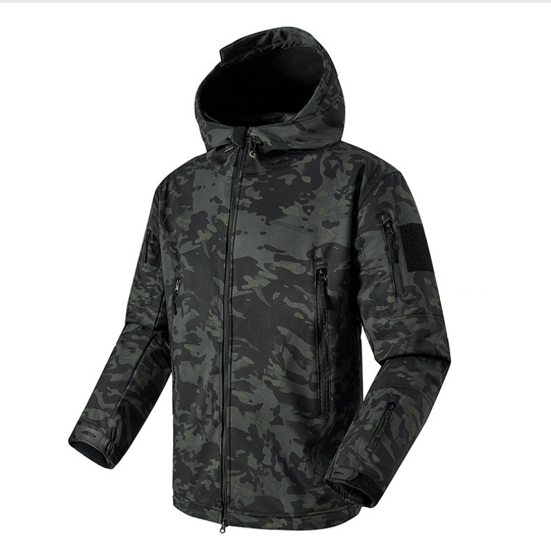 جاكيت رجالي مموه مقاوم للماء 2 - مراجعة Outdoor Hunting Hoodie وسعره