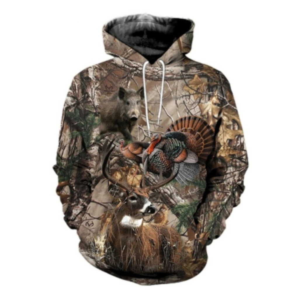 الرجال والنساء ورقة القيقب الت - مراجعة Outdoor Hunting Hoodie وسعره