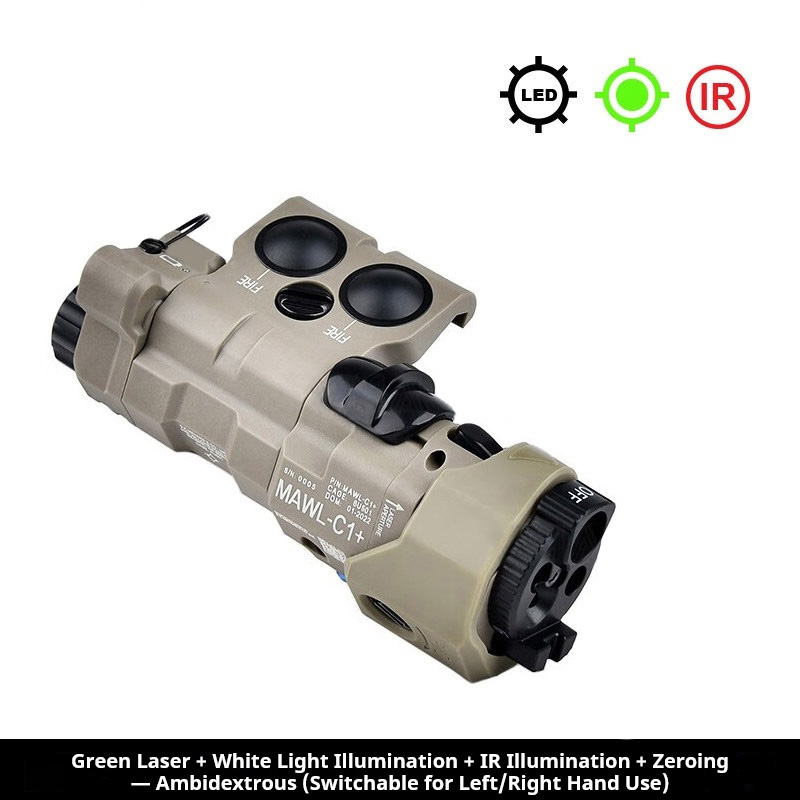مصباح يدوي تكتيكي MAWLC1 LED م - مراجعة Outdoor Hunting Gear Storage وسعره