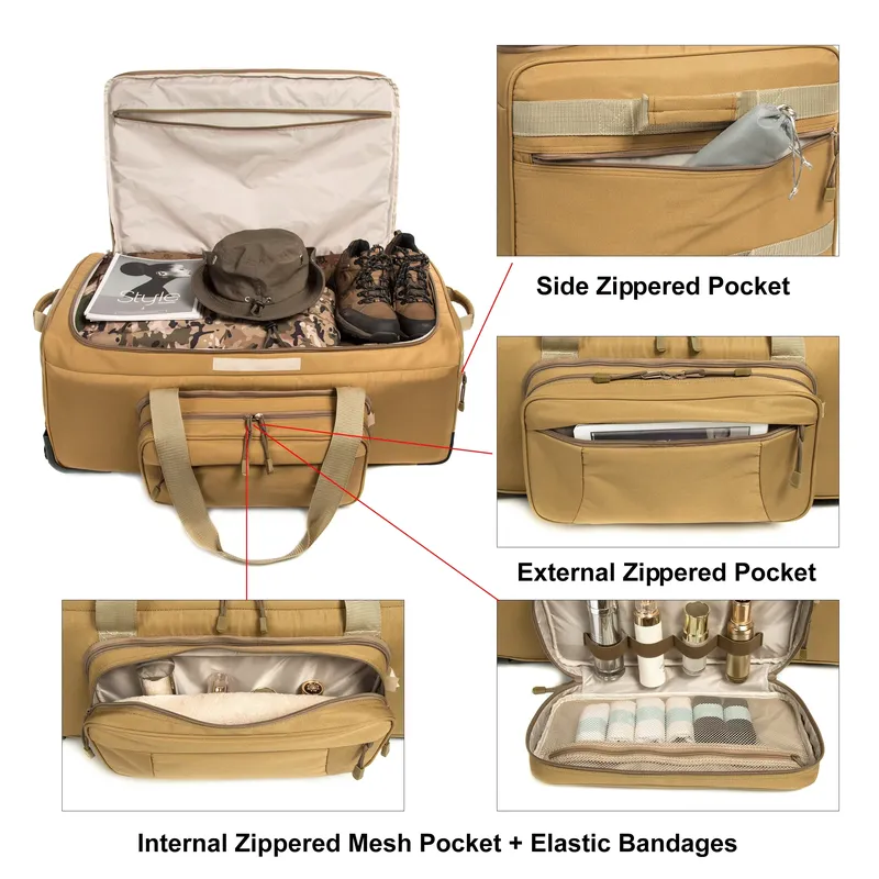 متوفر في المخزون المحلي بالولا - مراجعة Outdoor Hunting Gear Storage وسعره