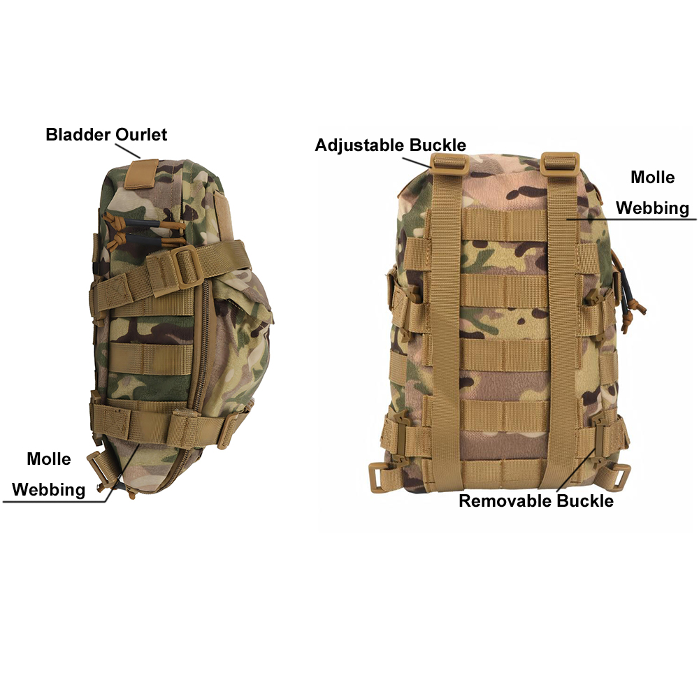 حقيبة صغيرة للترطيب في الهواء  - مراجعة Outdoor Hunting Backpack وسعره