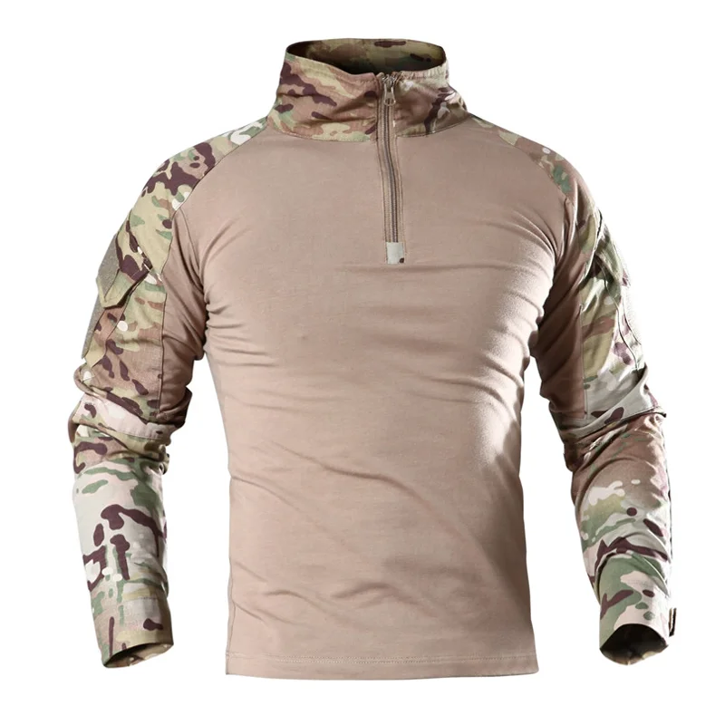 في الهواء الطلق التكتيكية المش - مراجعة Outdoor Hunting T Shirts وسعره