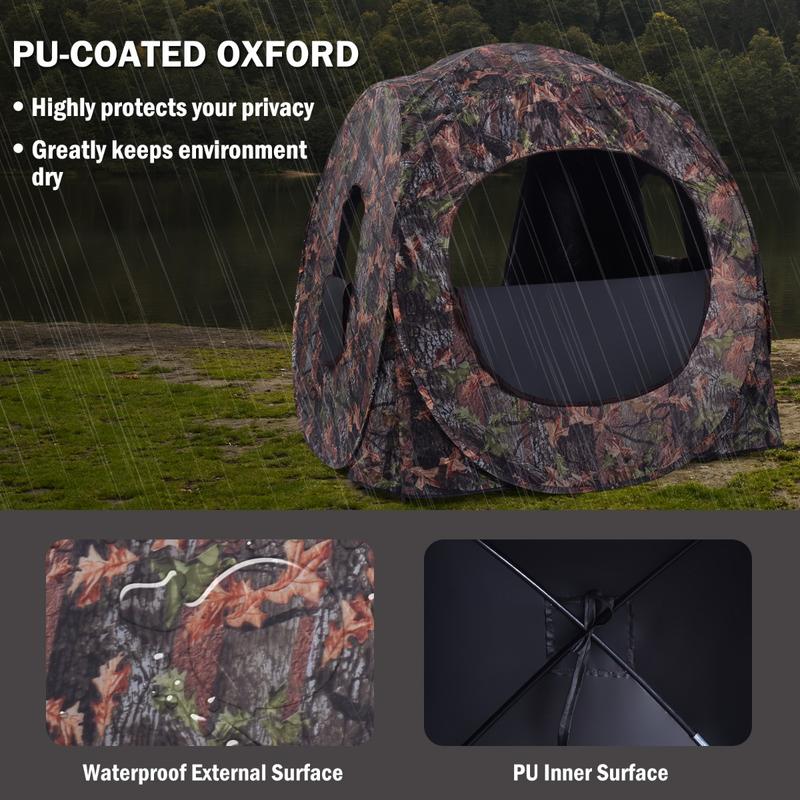 خيمة صيد قابلة للطي لثلاثة أشخ - مراجعة Outdoor Hunting Fabric وسعره