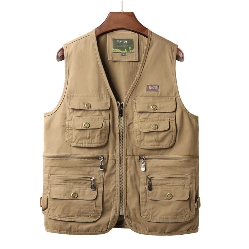 سترة رجالية متعددة الجيوب بدون - مراجعة Safari Outdoor Hunting Jackets وسعره