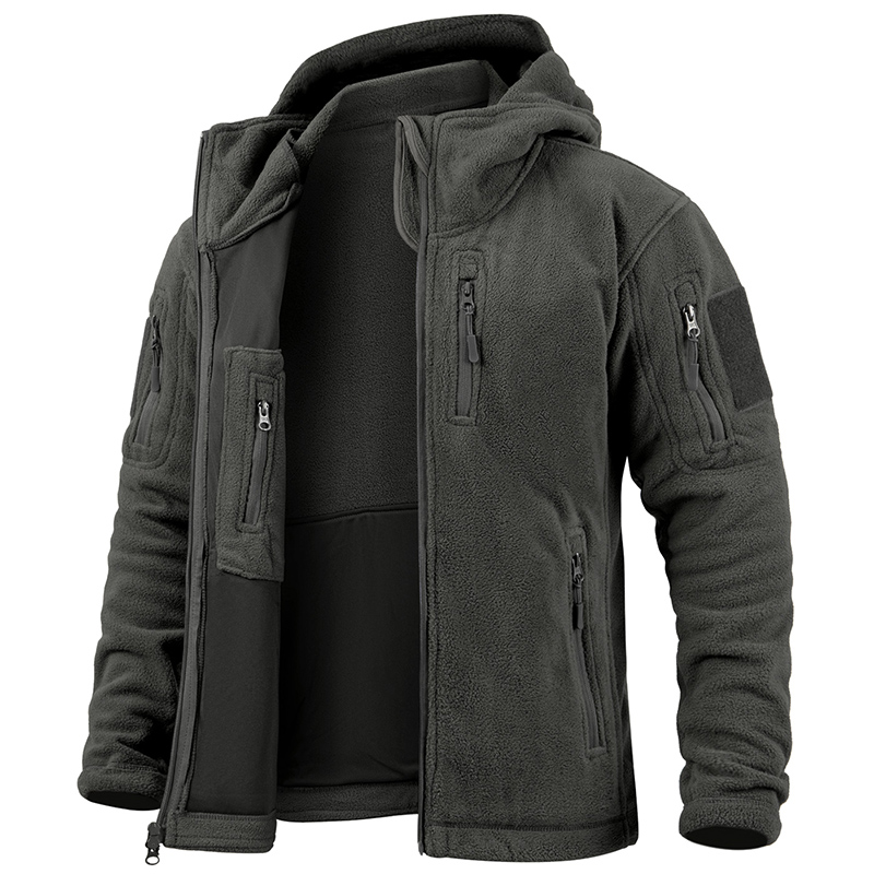 سترة صوفية تكتيكية للرجال شتوي - مراجعة Outdoor Hunting Hoodie وسعره