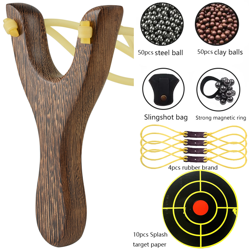 مقلاع خشبي تقليدي ، مجموعة ألع - مراجعة Outdoor Hunting Products وسعره
