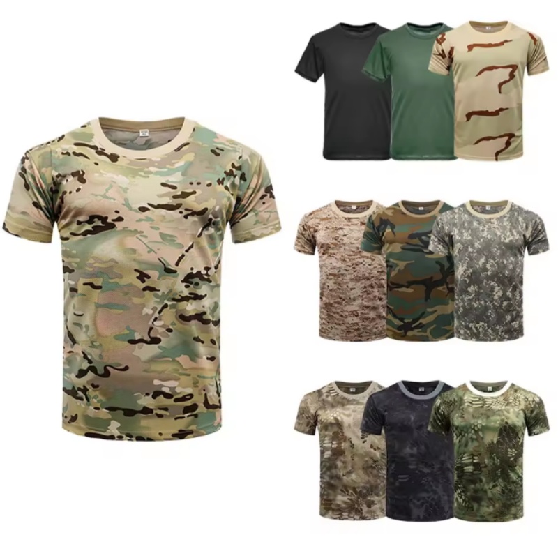 قمصان رياضية رجالية للأنشطة ال - مراجعة Outdoor Hunting T Shirts وسعره