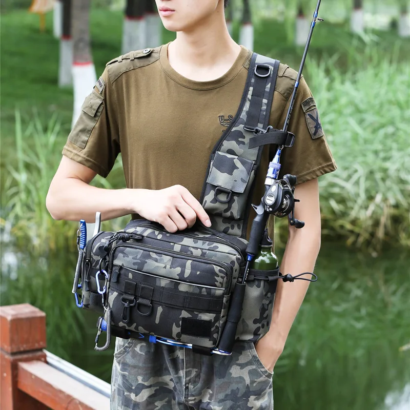 حقيبة خصر متعددة الوظائف بسعة  - مراجعة Outdoor Hunting Backpack وسعره