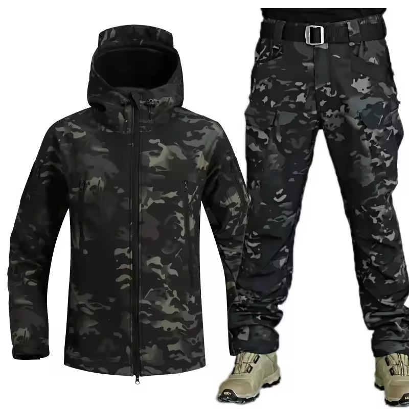الشتاء رشاقته الرجال كامو دعوى - مراجعة Safari Outdoor Hunting Jackets وسعره