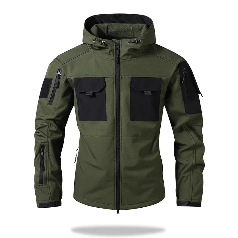 رجل التكتيكية سوفتشيل الستر مق - مراجعة Safari Outdoor Hunting Jackets وسعره