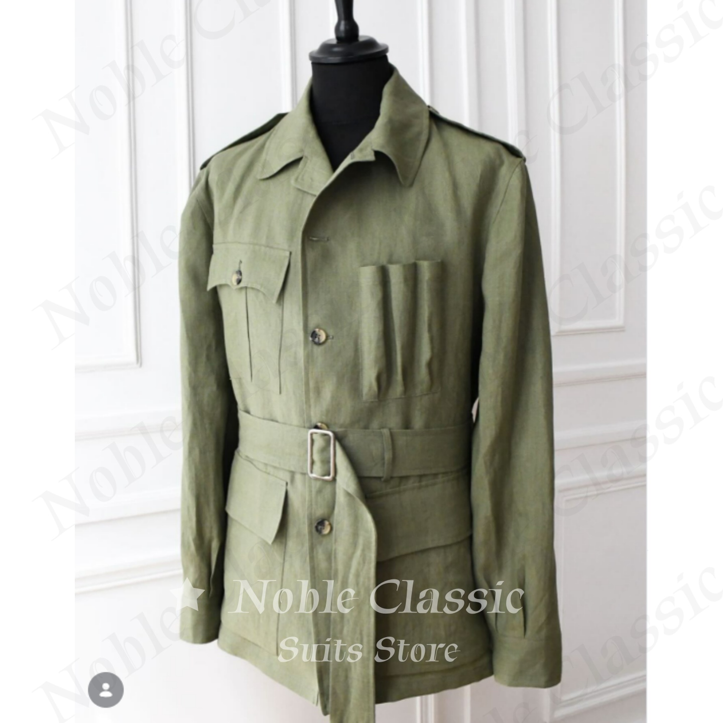 جاكيت سفاري رجالي من الكتان بح - مراجعة Safari Outdoor Hunting Jackets وسعره